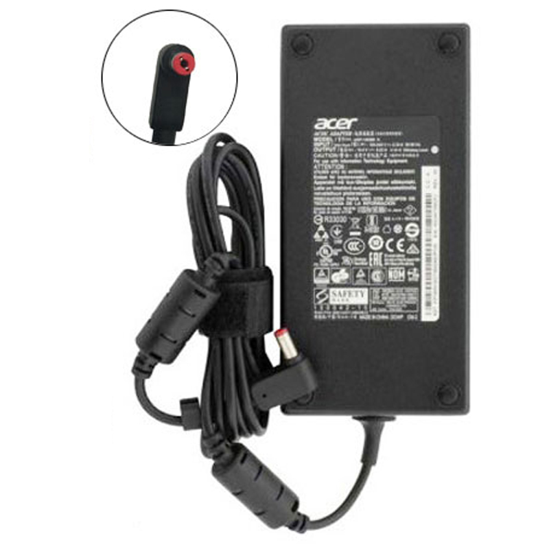 Acer ConceptD 5 Pro CN517-71P-76BZ Acer 180W 19.5V 9.23A 5.5 1.7MM Adaptateur Chargeur Adapter