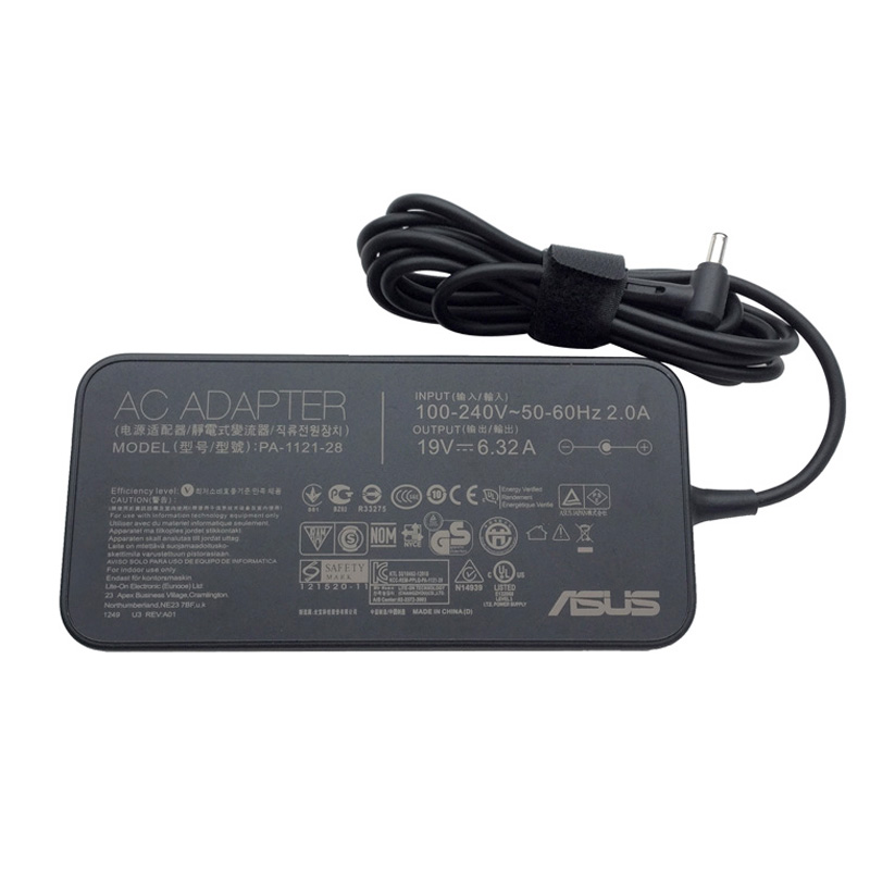 Asus M50Vn N56VZ-S4027V Pro80E Asus 120W 19V 6.32A 5.5 2.5MM Adaptateur Chargeur Adapter