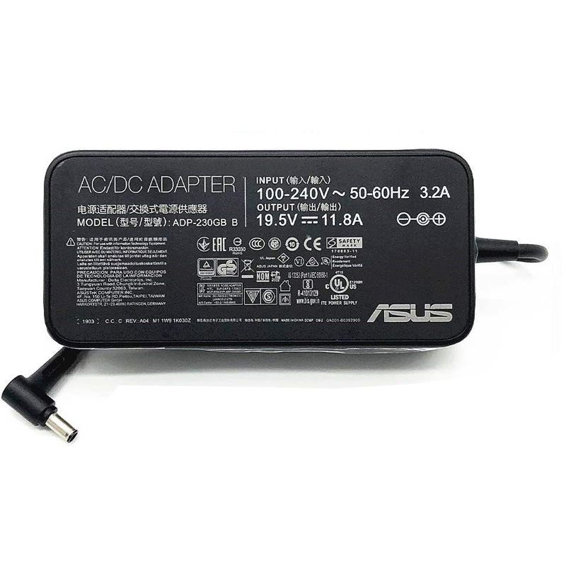   Gigabyte Aero 15 OLED XA-7US5130SP Asus 230W 19.5V 11.8A 5.5 2.5MM Adaptateur Chargeur Adapter