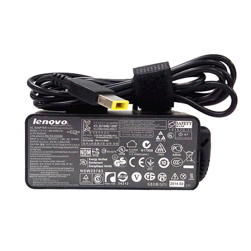   Lenovo ThinkPad T470 20HD0008   Lenovo 45W 20V 2.25A Adaptateur Chargeur Adapter
