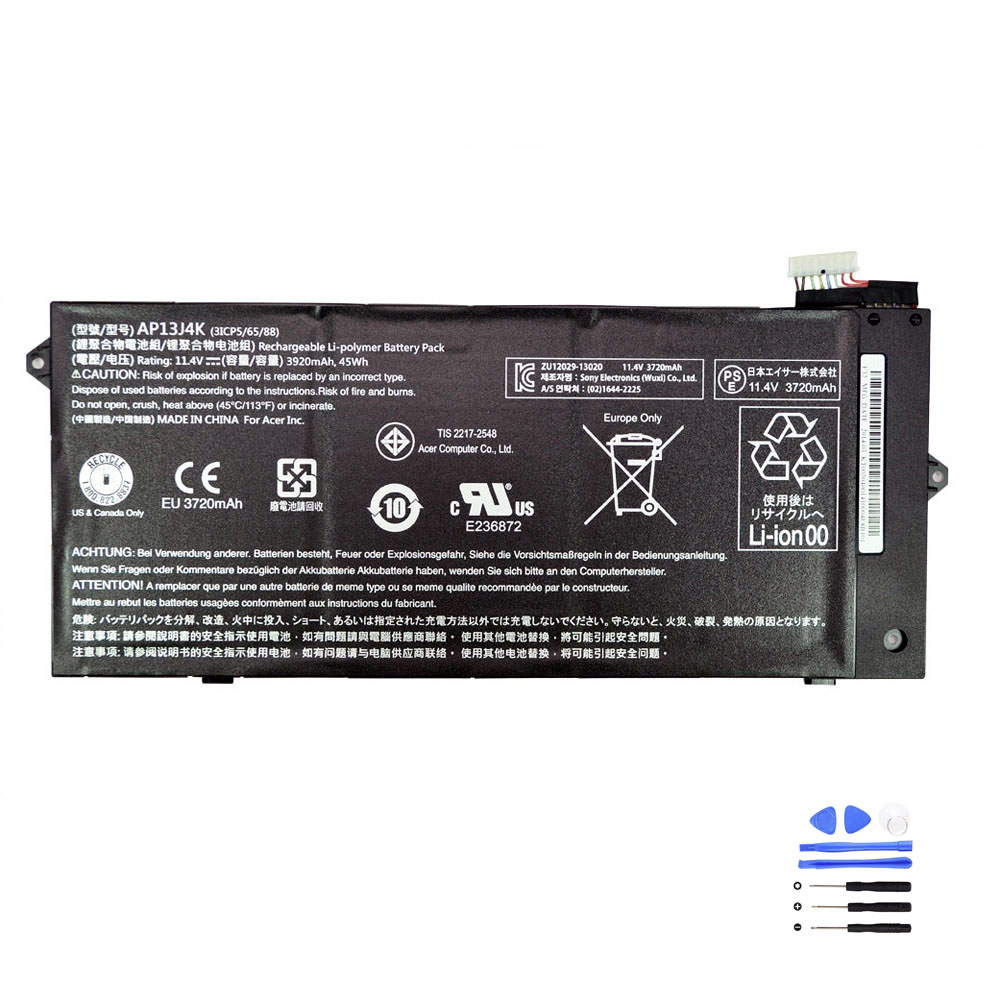 Batterie Acer AP13J4K 45Wh