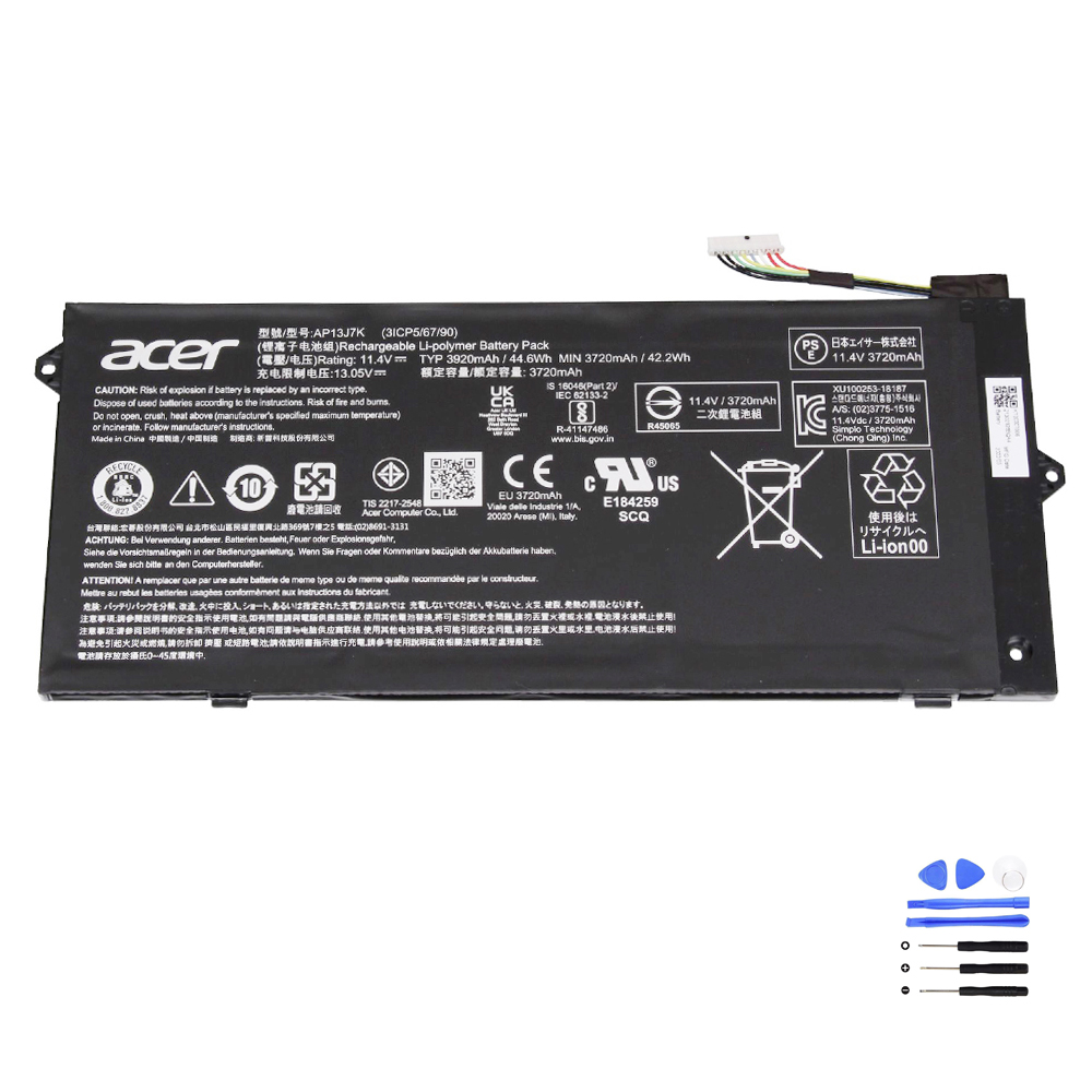 Batterie Acer AP13J7K 45Wh