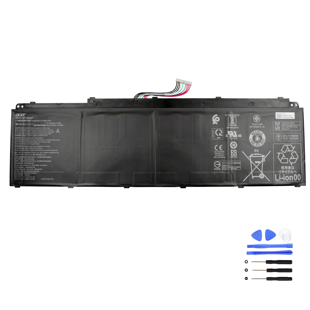 Batterie Acer AP18A5P 71.9Wh