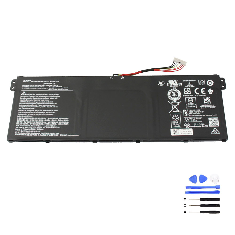 Batterie Acer AP18C8K 50.29Wh
