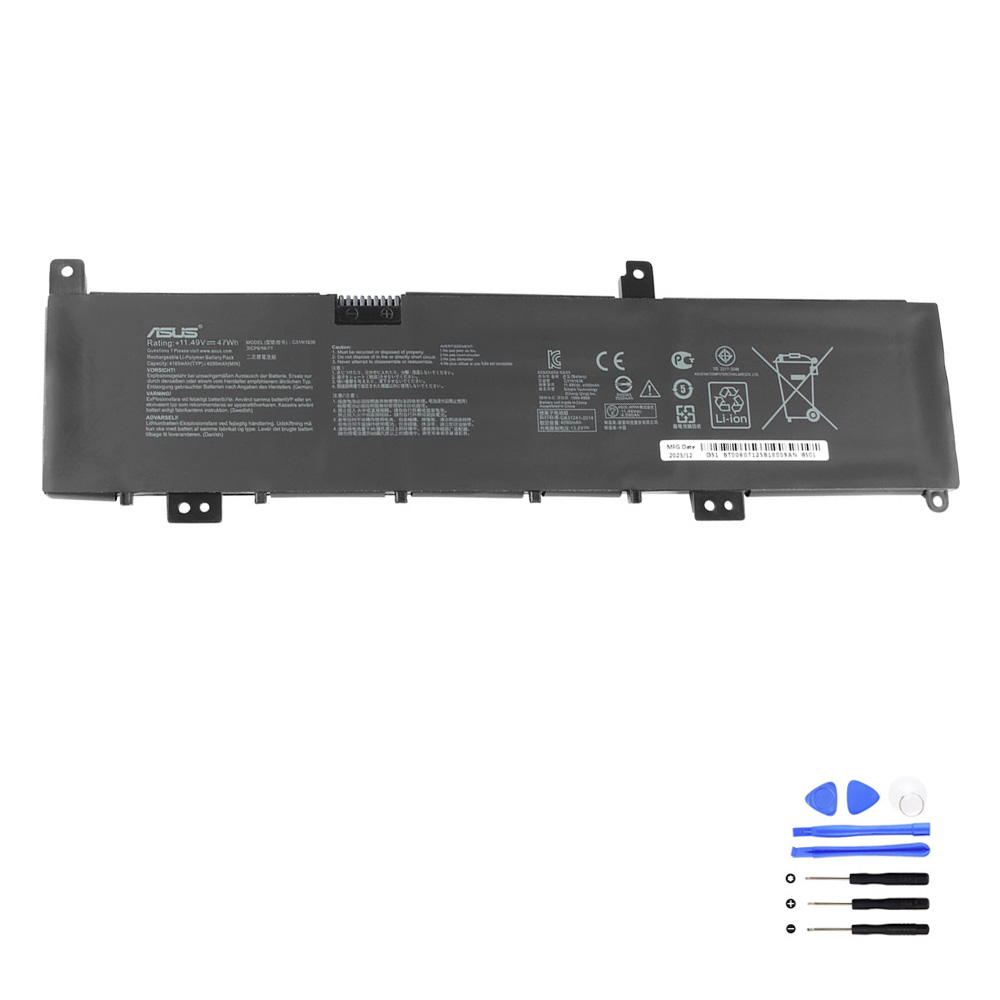 Batterie Asus C31N1636 47Wh