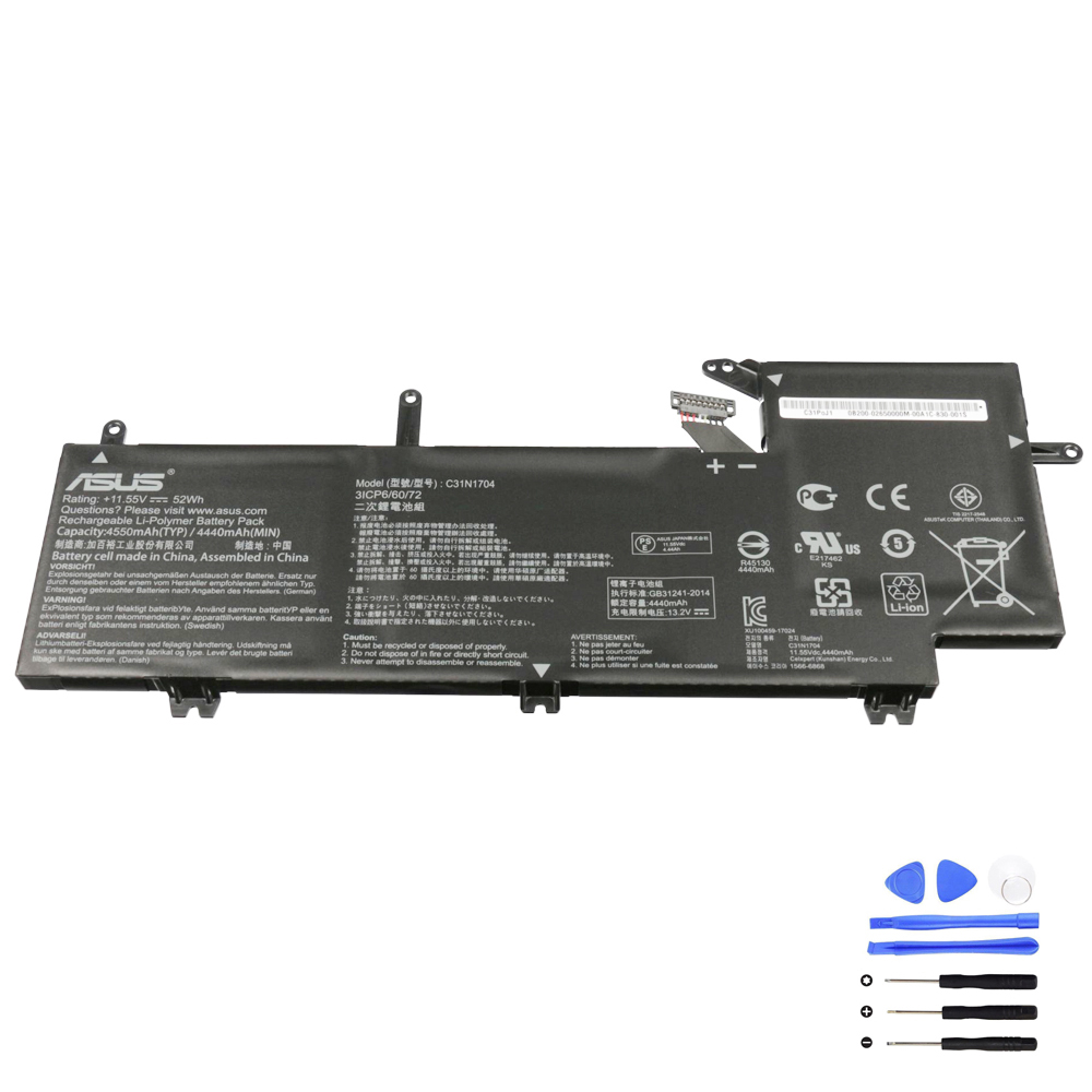 Batterie Asus C31N1704 52Wh