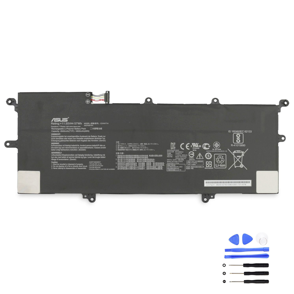 Batterie Asus C31N1714 57Wh