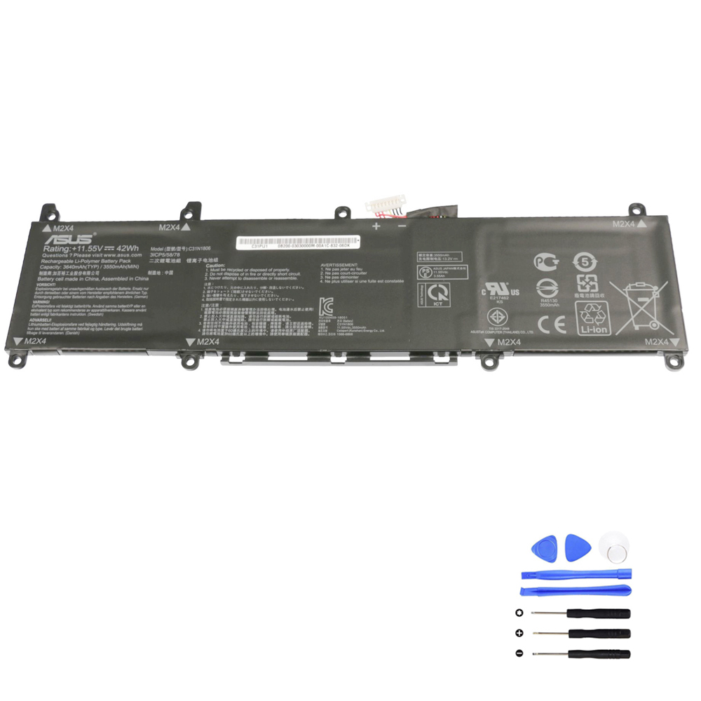 Batterie Asus C31N1806 42Wh