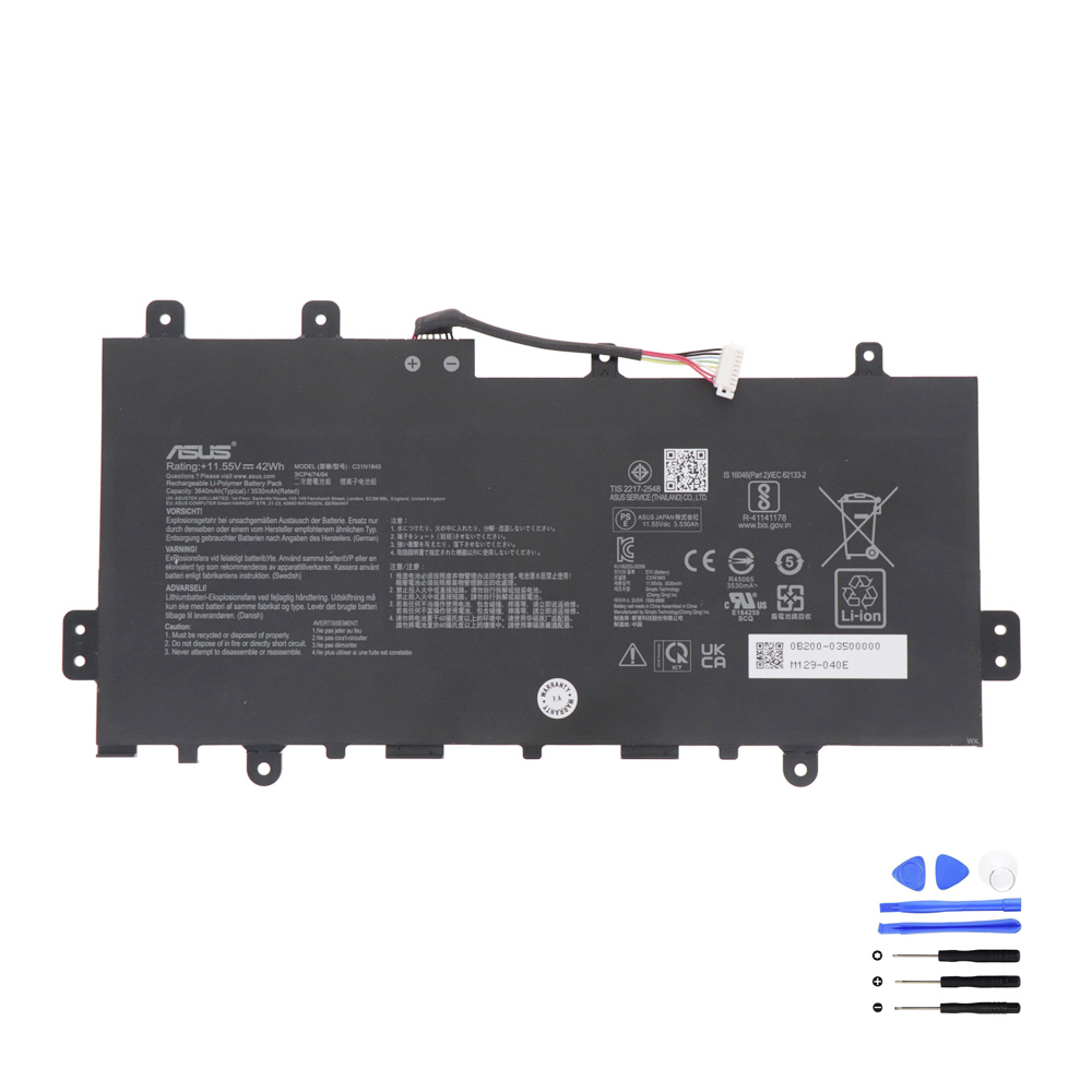 Batterie Asus C31N1845 42Wh