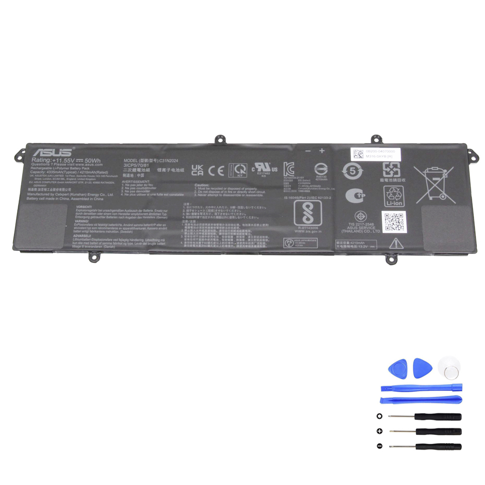 Batterie Asus C31N2024 50Wh