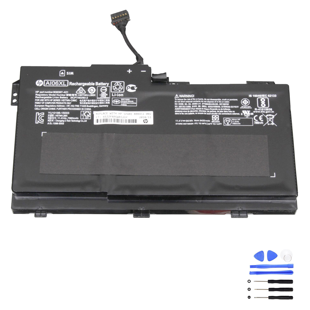 Batterie HP ZBook 17 G3 AI06XL 96Wh