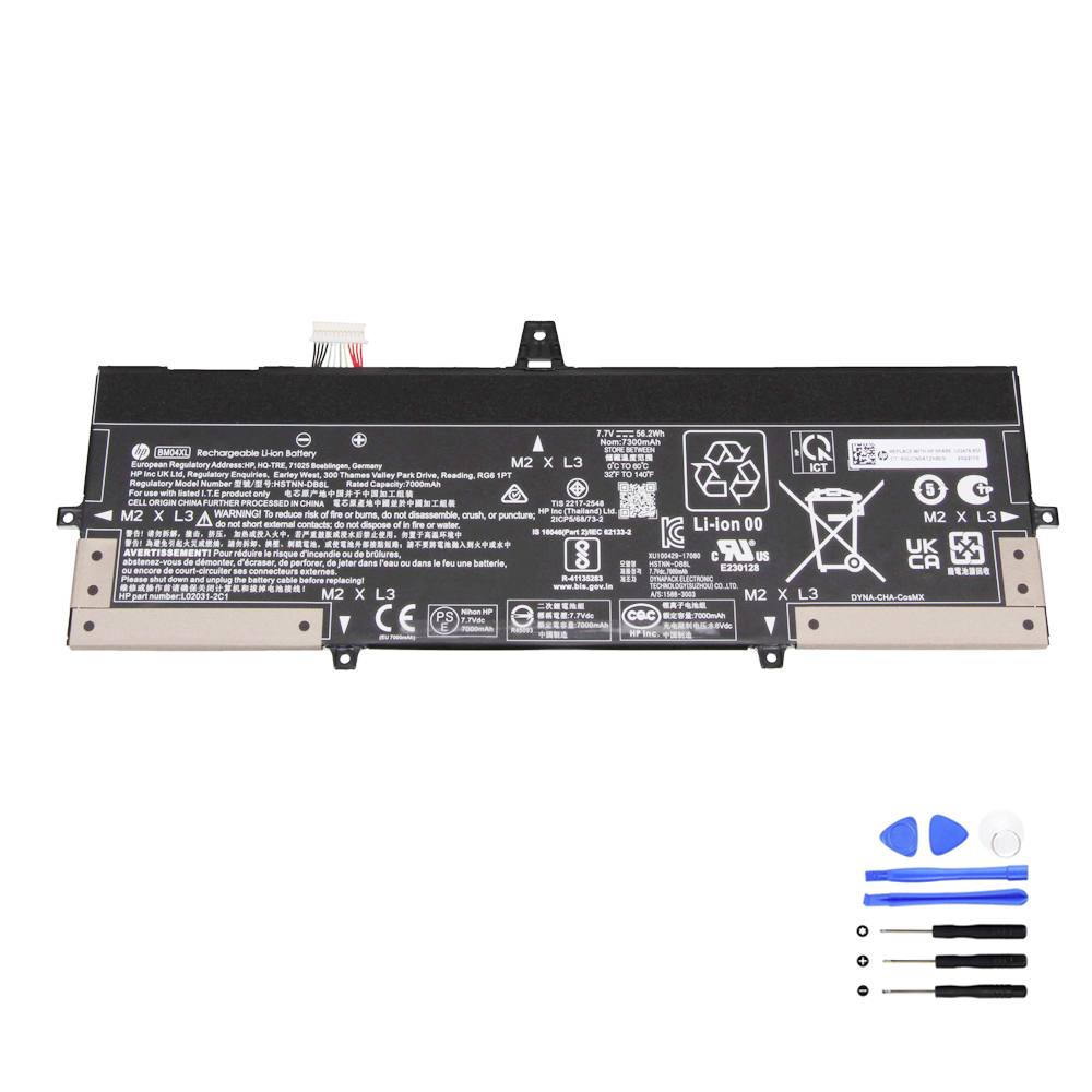 Batterie HP EliteBook x360 1030 G3 G4 BM04XL 56Wh