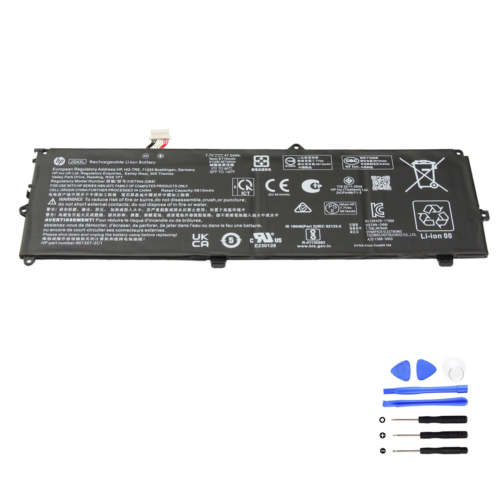Batterie HP Elite x2 1012 G2 JI04XL 47Wh