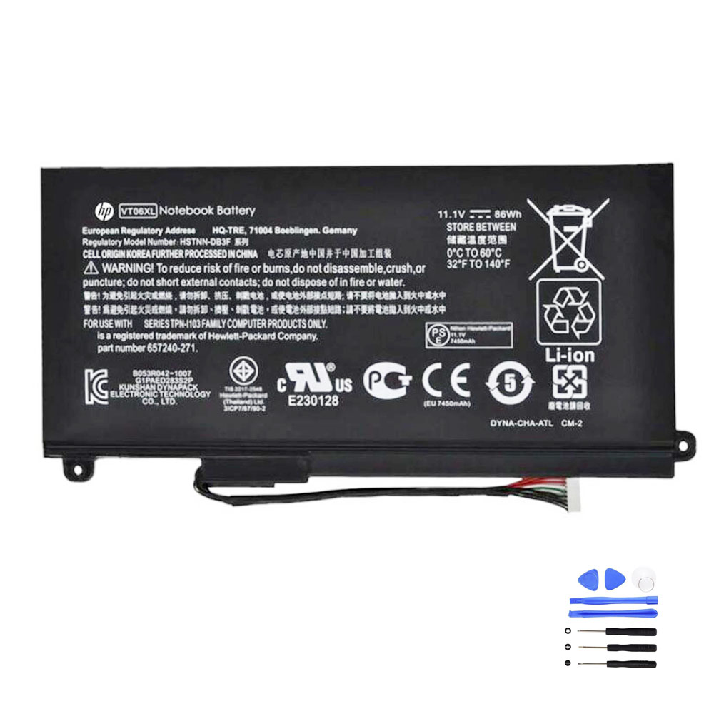 Batterie HP VT06XL 86Wh