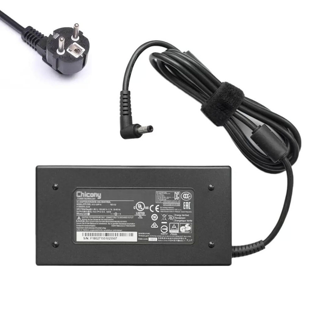 19.5V 6.15A 120W MSI 5.5mm 2.5mm AC Adaptateur Chargeur