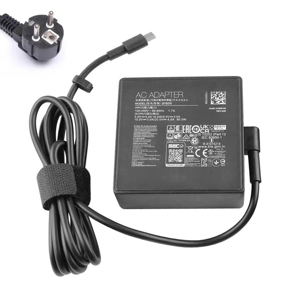 20V 4.5A 90W MSI USB-C Adaptateur Chargeur