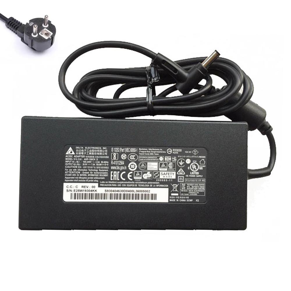 20V 7.5A 150W MSI 4.5mm 3.0mm AC Adaptateur Chargeur