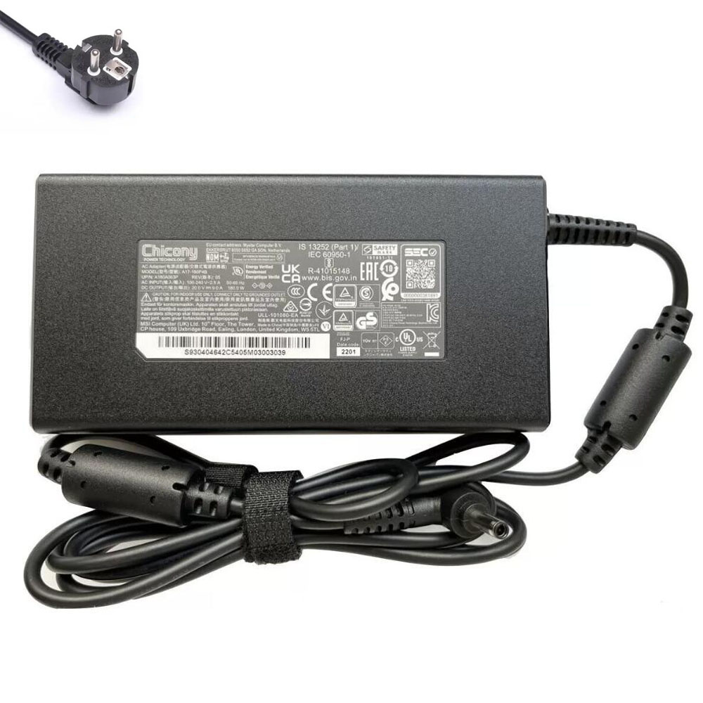 20V 9A 180W MSI 4.5mm 3.0mm AC Adaptateur Chargeur