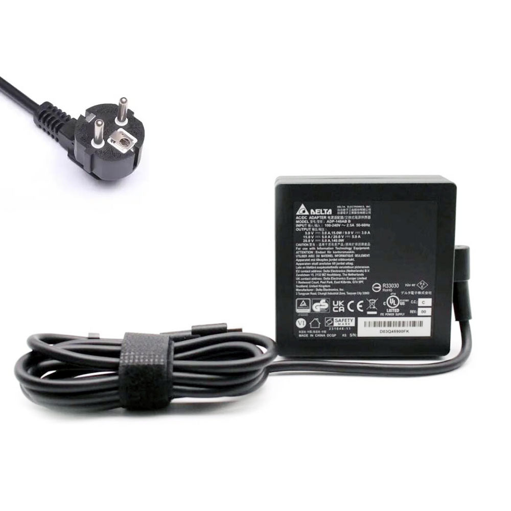 28V 5A 140W MSI USB-C Adaptateur Chargeur
