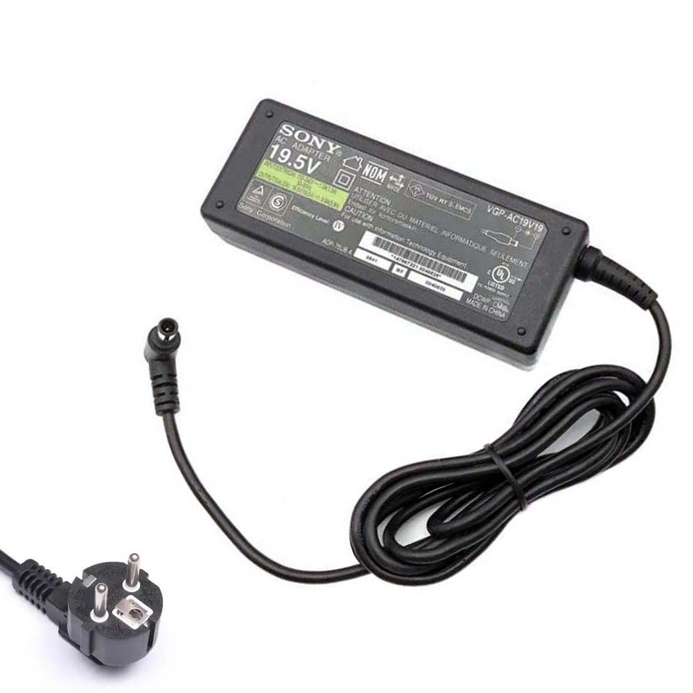 19.5V 3.9A 75W Sony 6.5mm 4.4mm AC Adaptateur Chargeur