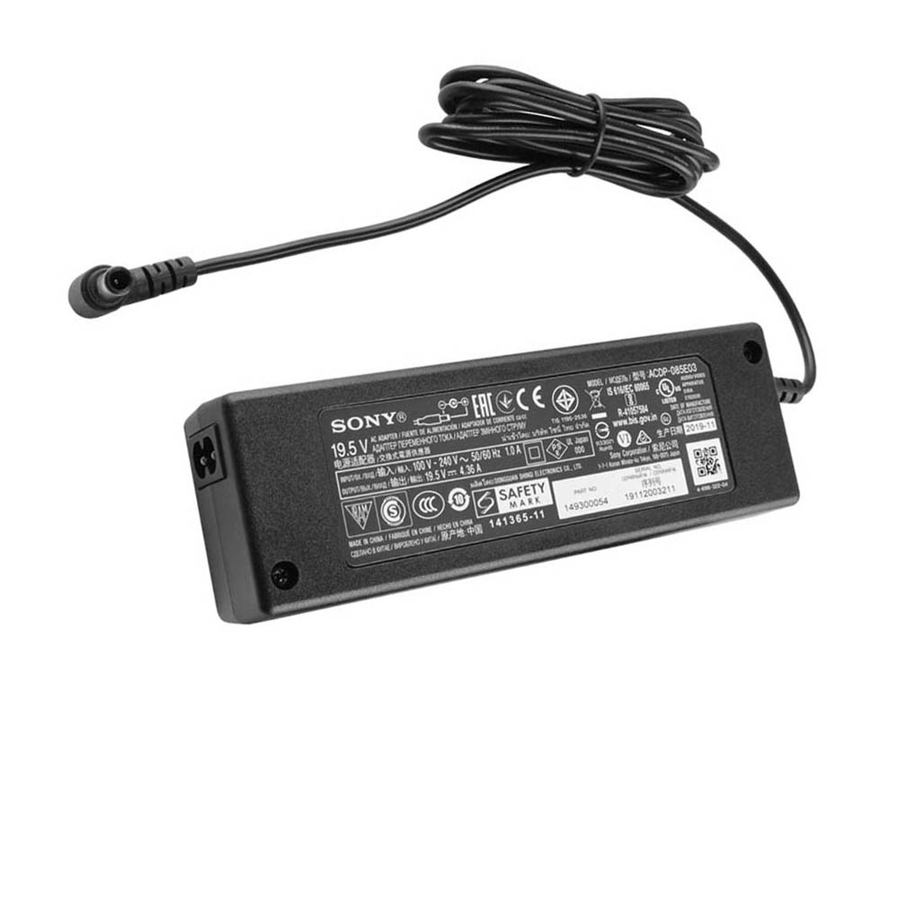 19.5V 4.36A 85W Sony 6.5mm 4.4mm TV Adaptateur Chargeur