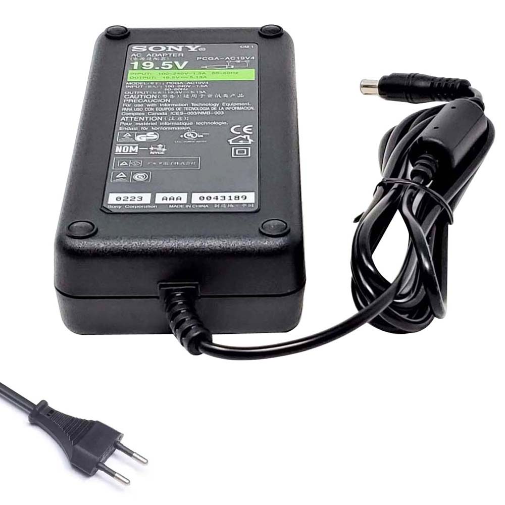 19.5V 6.15A 120W Sony 6.5mm 4.4mm AC Adaptateur Chargeur