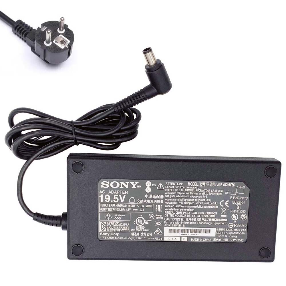 19.5V 9.2A 180W Sony 6.5mm 4.4mm AC Adaptateur Chargeur