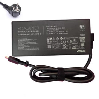 21V 21.45A 450W or 21V 24.77A 520W Asus ADP-450ABB A25-450P1A Connexion rectangulaire Adaptateur Chargeur