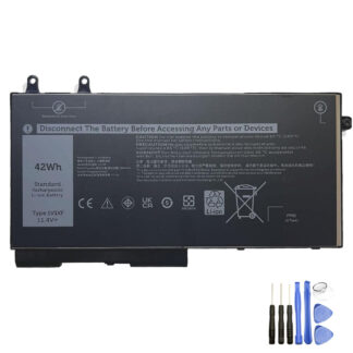 Batterie de remplacement pour Dell 1V1XF 42Wh