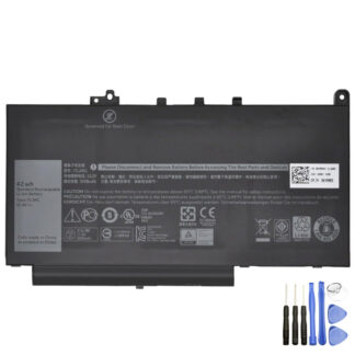 Batterie de remplacement pour Dell 7CJRC 42Wh