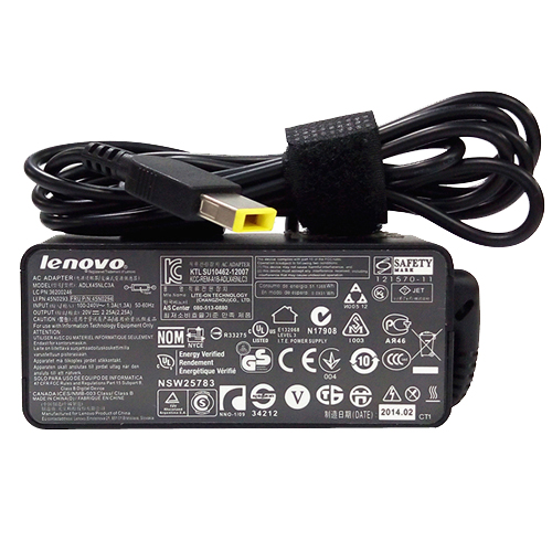 Original lenovo Thinkpad E455 20B20010++ AC Adaptateur Chargeur 45W